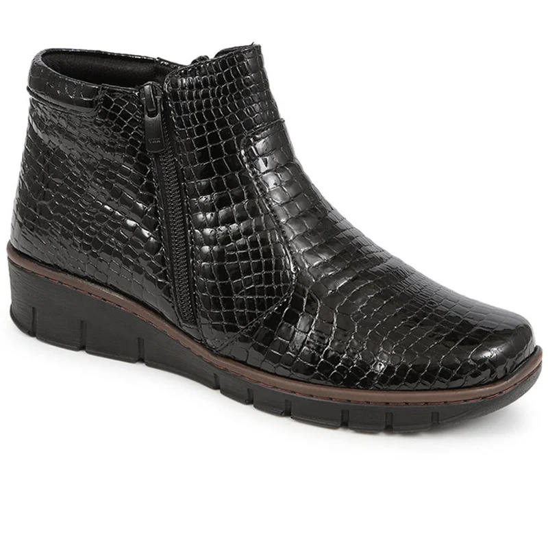 Leather Ankle Boots - LUCK40001 / 326 380