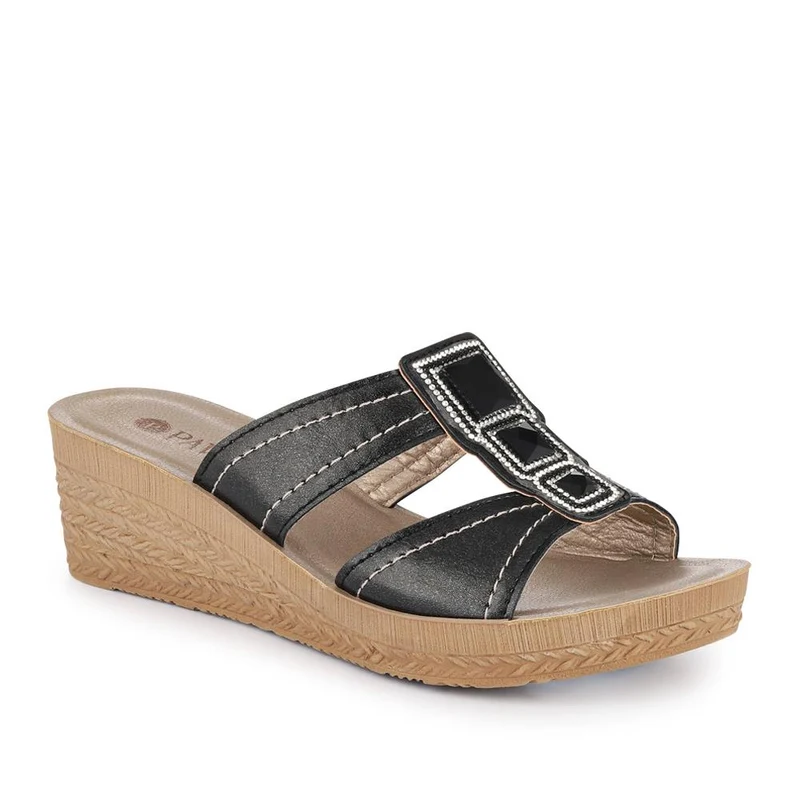 Extra-Cushioned Slip-On Wedge Mules - INB41019 / 327 504