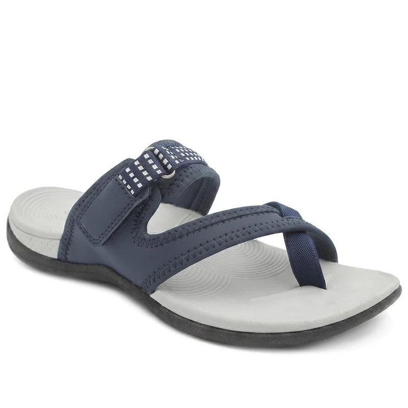 Wide Fit Adjustable Fasten Sandals - BOJIE43022 / 329 322