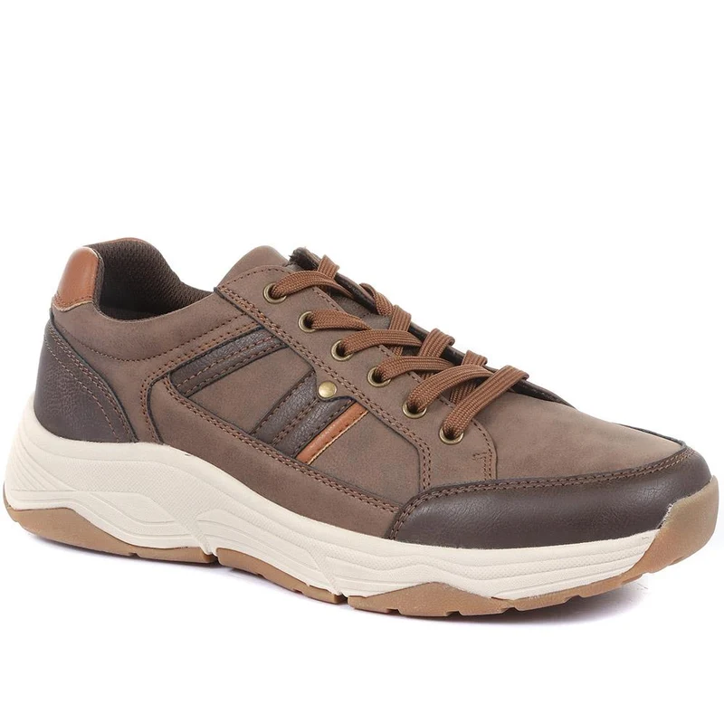 Lace-Up Trainer Shoe - SUNT34007 / 320 327