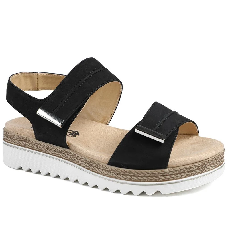 EasyFit Catena Extra Wide Touch Fasten Sandals - CATENA / 329 163