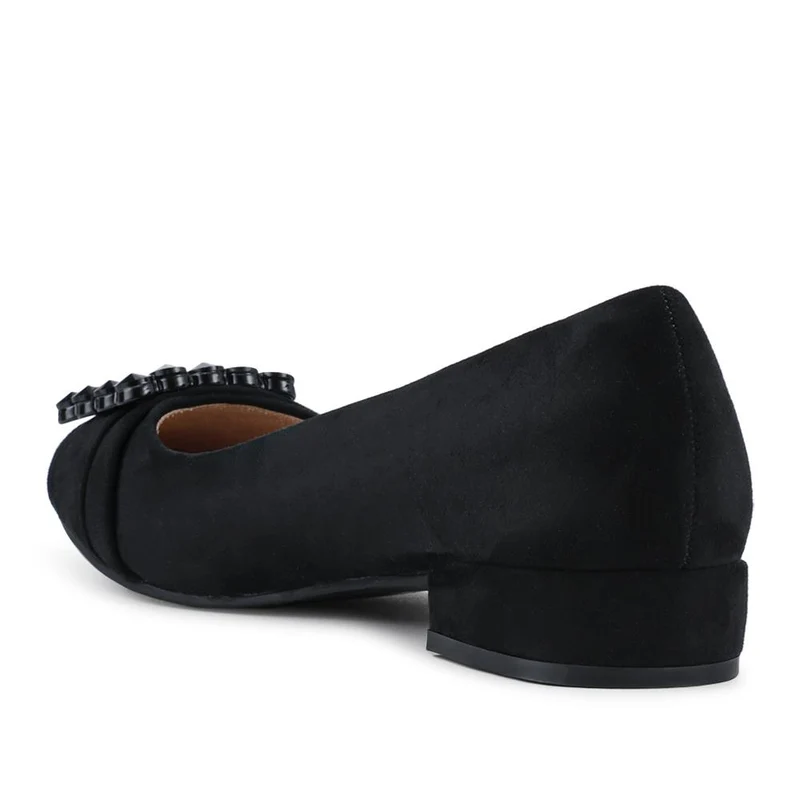 Lightweight Cushioned Block Heel Pumps - WBINS42060 / 327 861 - Black