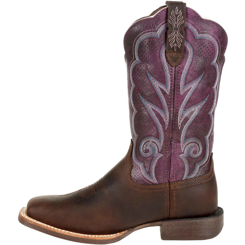 Durango Damen-Stiefel Lady Rebel Pro | Geöltes Braun-Pflaume