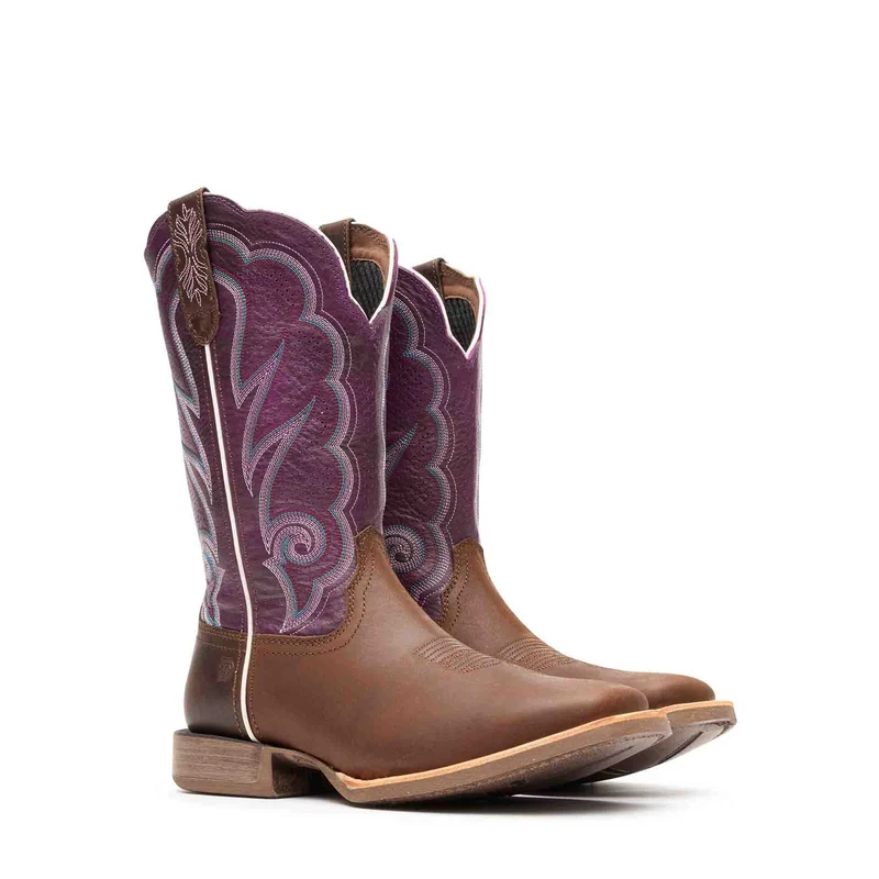 Durango Damen-Stiefel Lady Rebel Pro | Geöltes Braun-Pflaume