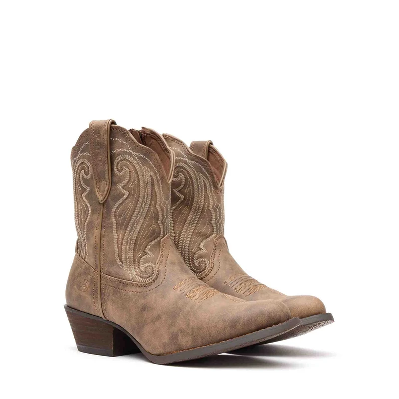 Durango Damen-Ankle-Boot Crush | Driftwood