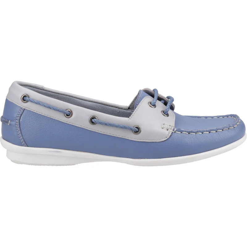 Hush Puppies Damen-Bootsschuh Irene | Blau