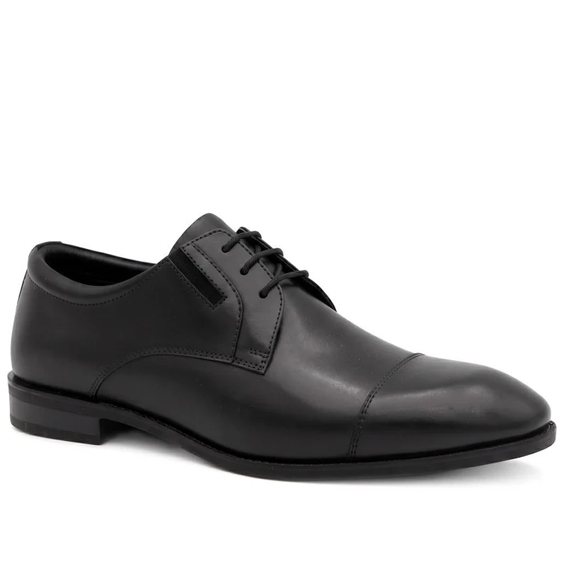 Wide Fit Smart Leather Oxford Shoes - PRFEM44011 / 330 382