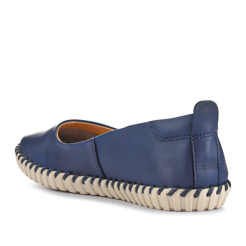 Lightweight Leather Pumps - BELBT41001 / 327 496 - Navy