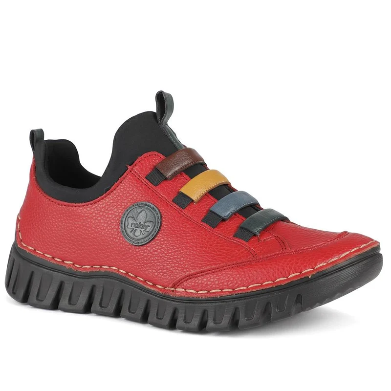Rieker Slip On Elasticated Shoes - RKR44526 / 330 316
