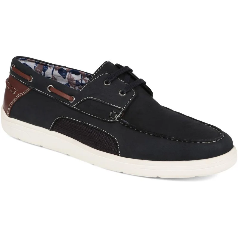 Leather Boat Shoes - JFOOT39011 / 325 151