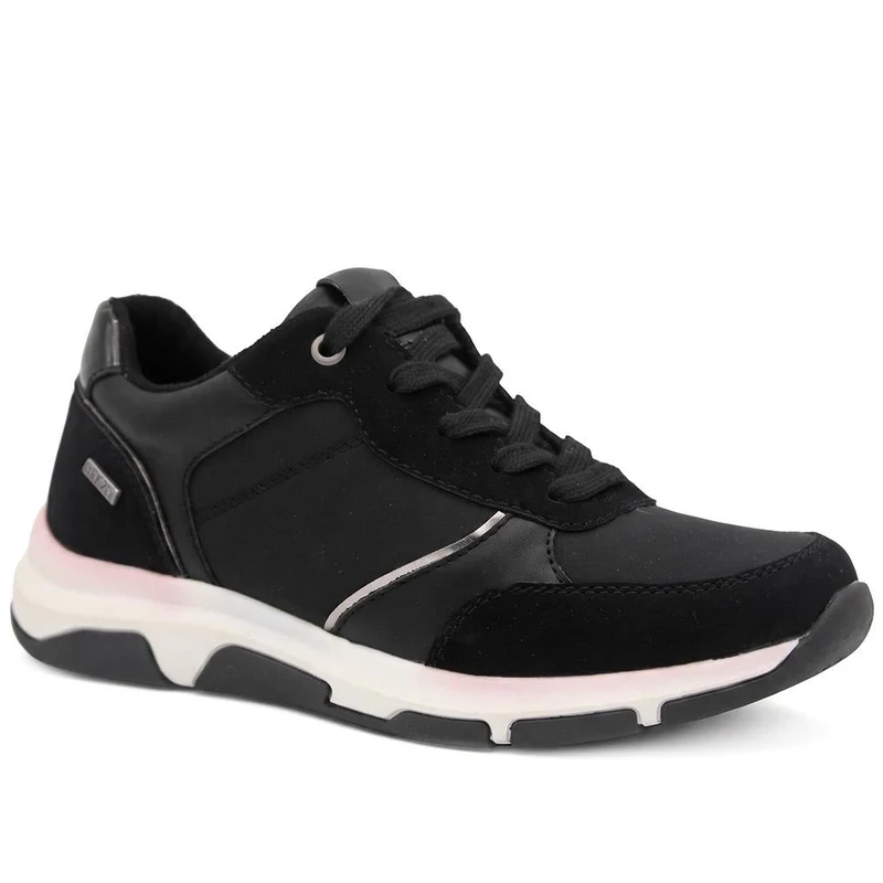 Lightweight Water Resistant Lace Up Trainers - WBINS44037 / 329 870