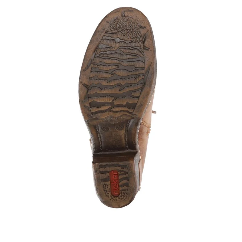Western-Heeled Long Boots - RKR40525 / 326 087 - Tan
