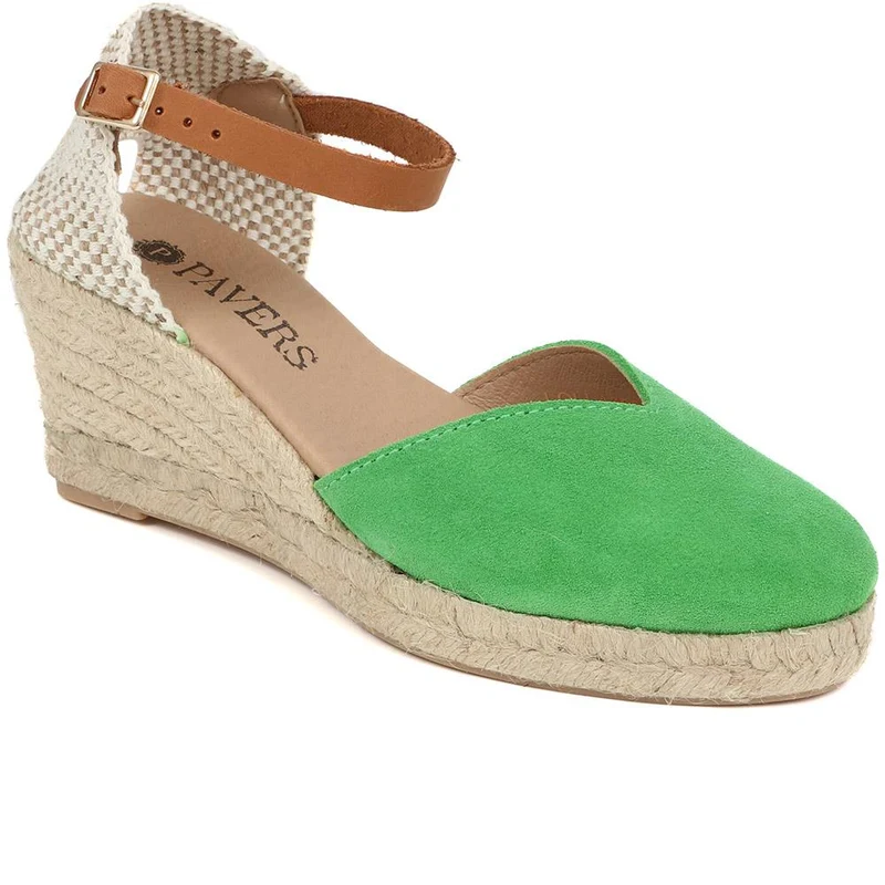 Adjustable Espadrille Sandals - LOLLA39001 / 326 331