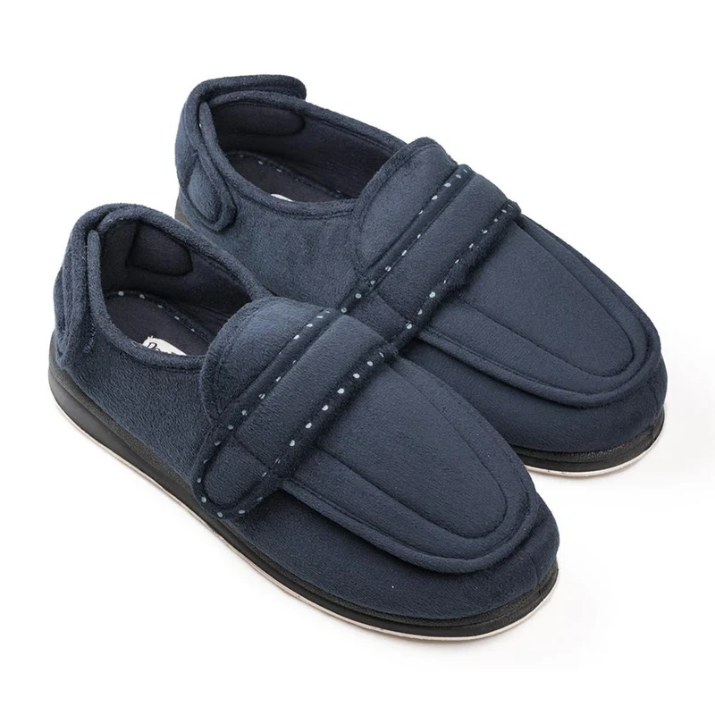 Padders + Ladies Slippers 2E Fit Vulcanised - ENFOLD