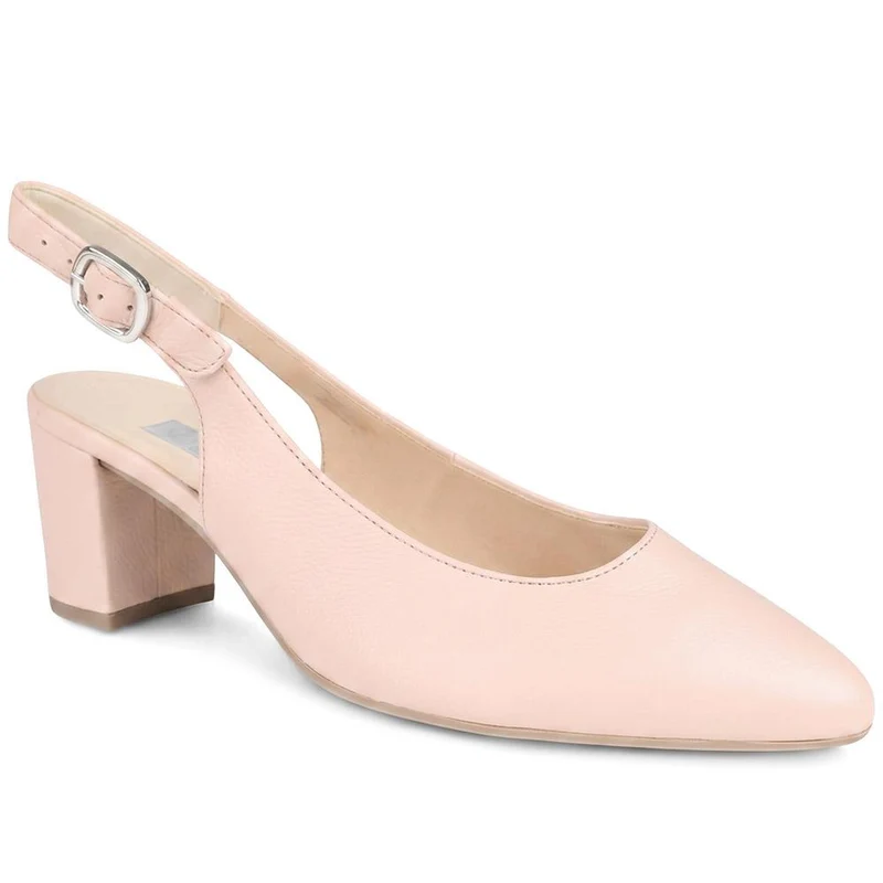Gabor Buckle Fasten Heeled Court Shoes - GABC43512 / 330 410