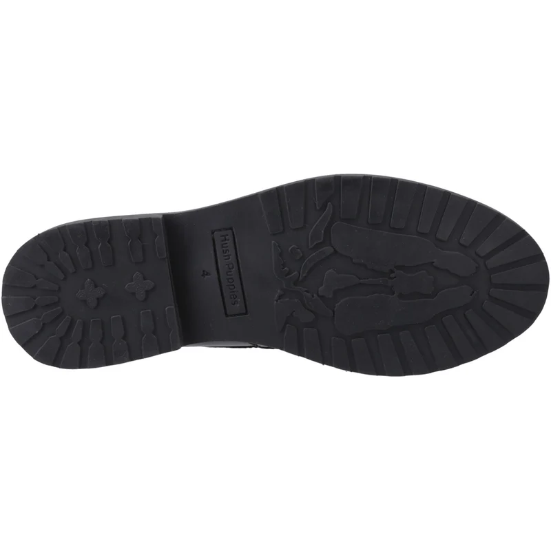 Hush Puppies Verity Kiltie Damen-Slipper | Schwarz