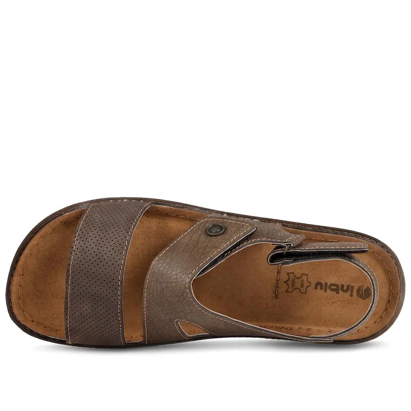 Inblu Dual Adjustable Fasten Sandals - INB45012 / 330 794 - Brown