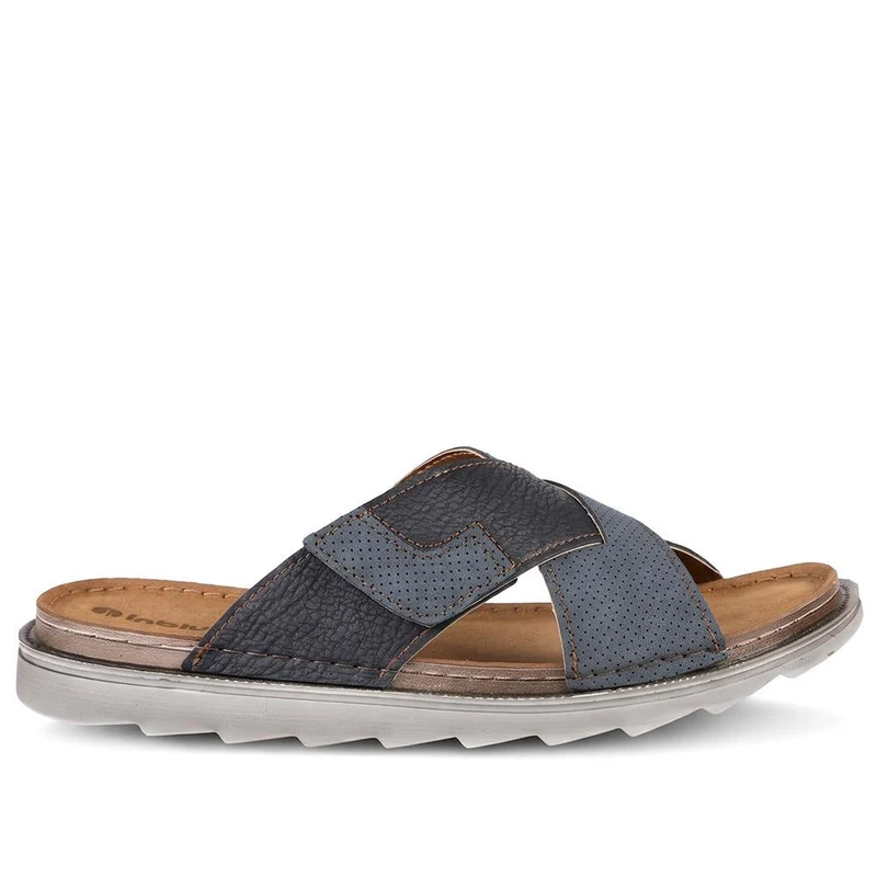Inblu Cross Strap Slip On Mule Sandals - INB45011 / 330 793