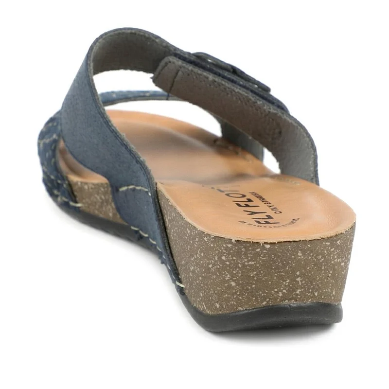 Fly Flot Adjustable Fasten Strappy Sandals - FLY43021 / 328 653 - Navy