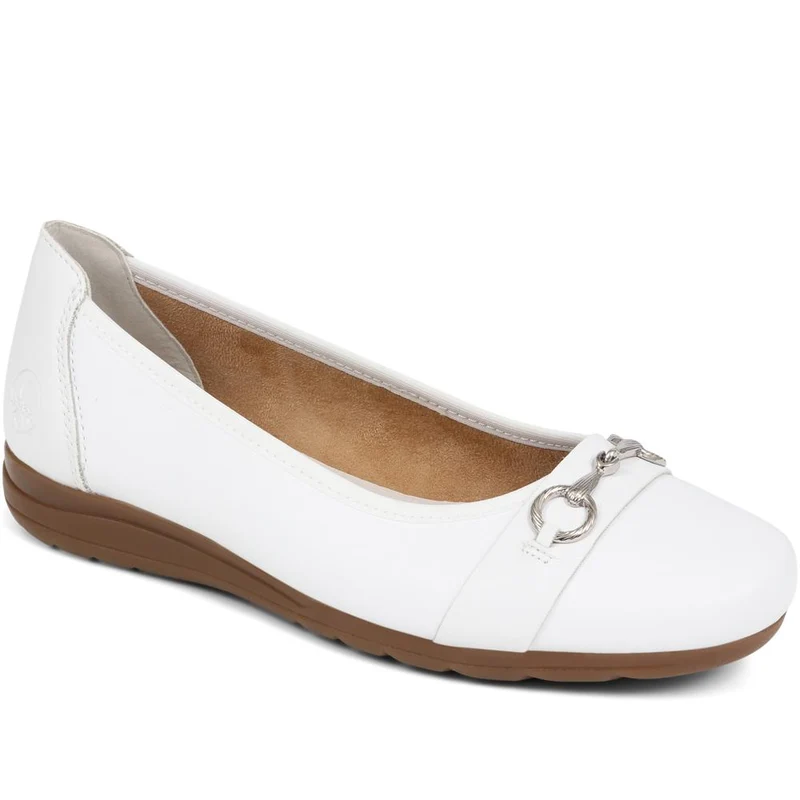 Leather Ballet Pumps - RKR39506 / 324 849