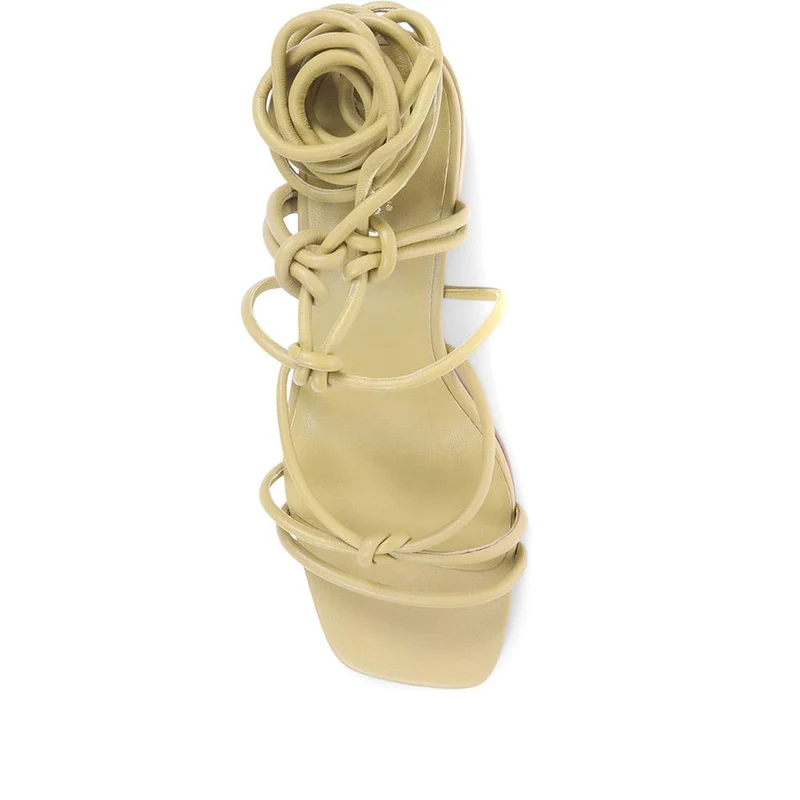 Liezel Gladiator Roped Heels - LIEZEL / 323 702 - Lime