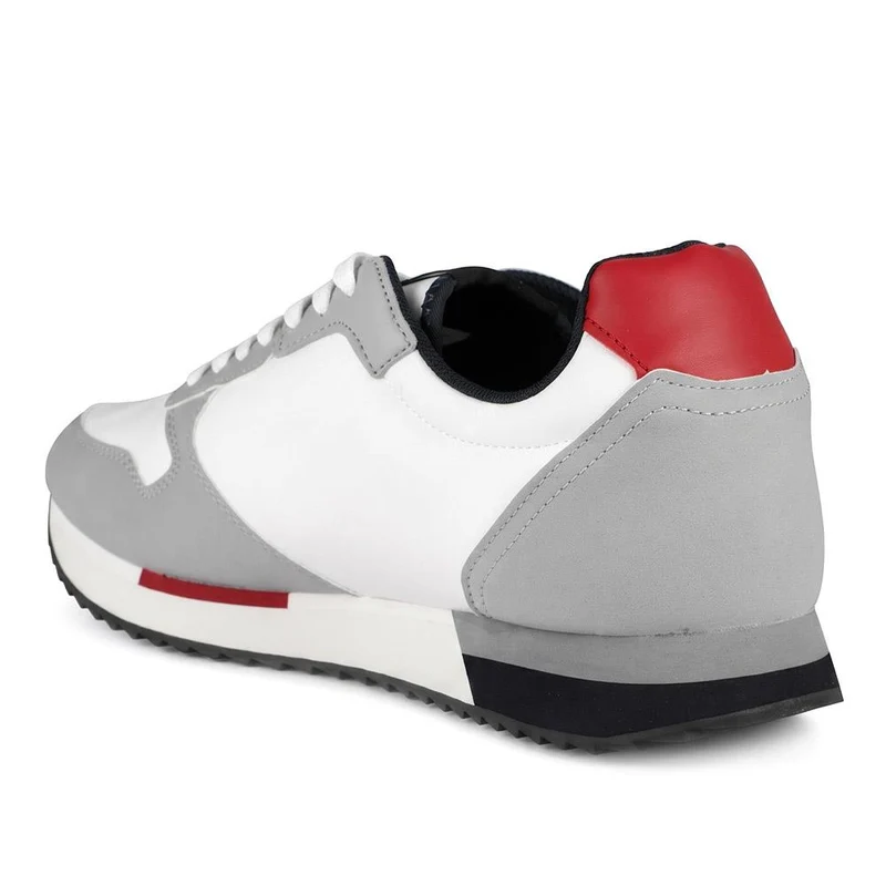 US POLO ASSN Two Tone Sporty Lace Up Trainers - USPOL43006 / 330 392 - Grey
