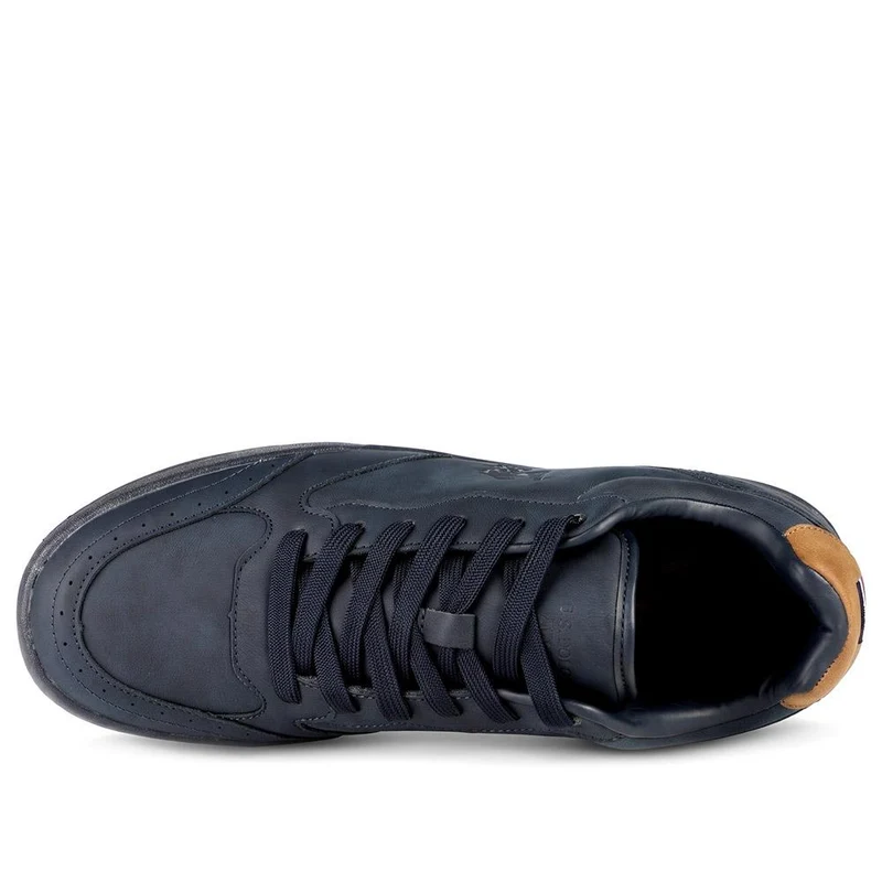 US POLO ASSN Faux Suede Lace Up Trainers - USPOL43004 / 330 391 - Navy