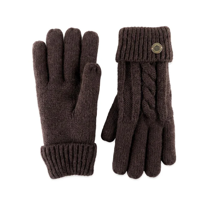 Warm Cable Knit Gloves - YIWU42008 / 328 134