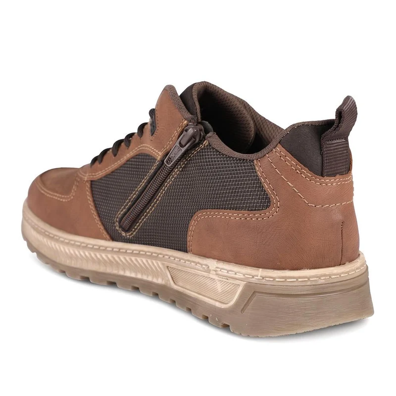 Rieker Zip & Lace Grippy Trainers - RKR44533 / 330 343 - Brown