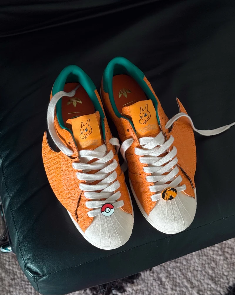 Adidas x Pokémon Superstar Vintage *Charizard*