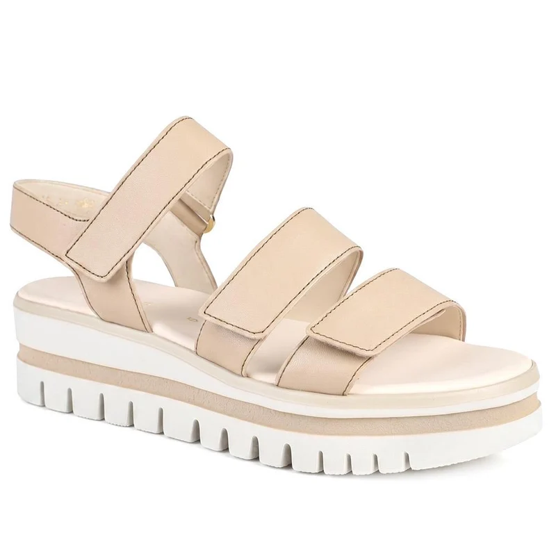 Gabor Triple Adjustable Strap Sandals - GABC43509 / 330 407 - Beige