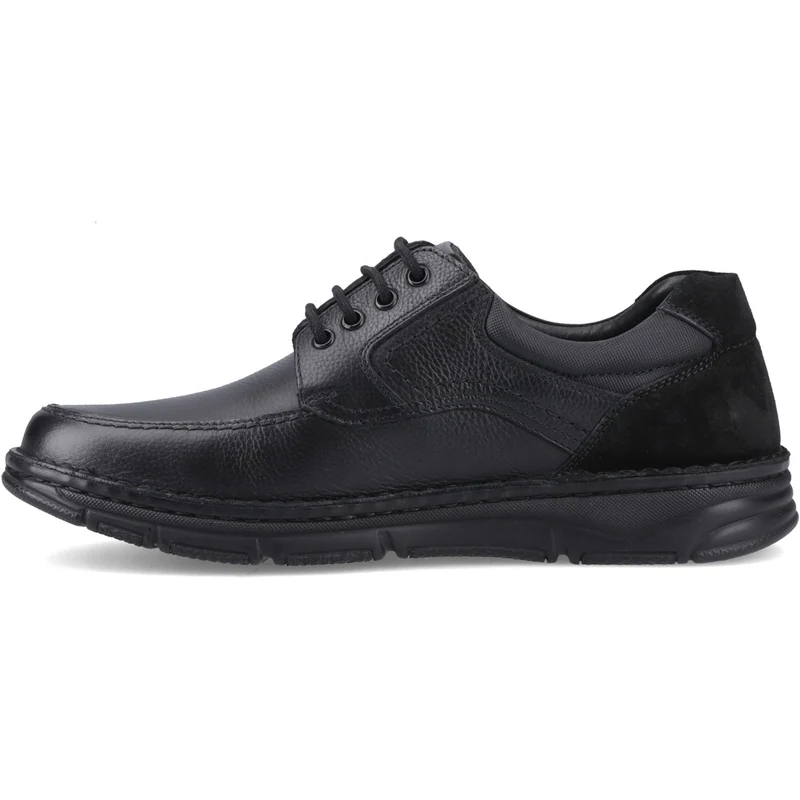 Hush Puppies Franklin Herren-Schnürschuh | Schwarz