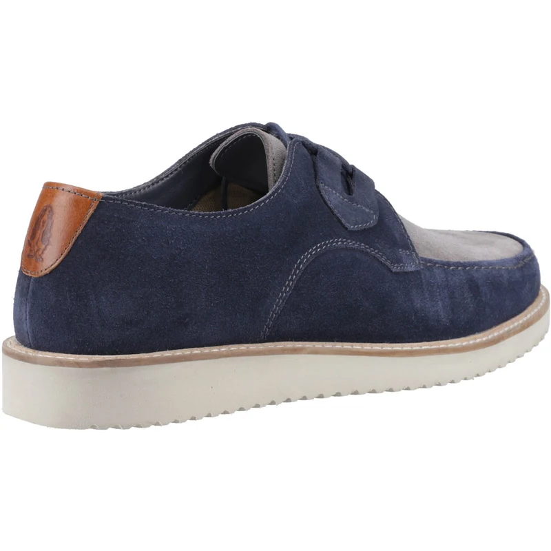 Hush Puppies Orion Herren-Schnürschuh | Marineblau/Grau