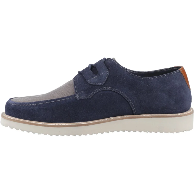 Hush Puppies Orion Herren-Schnürschuh | Marineblau/Grau