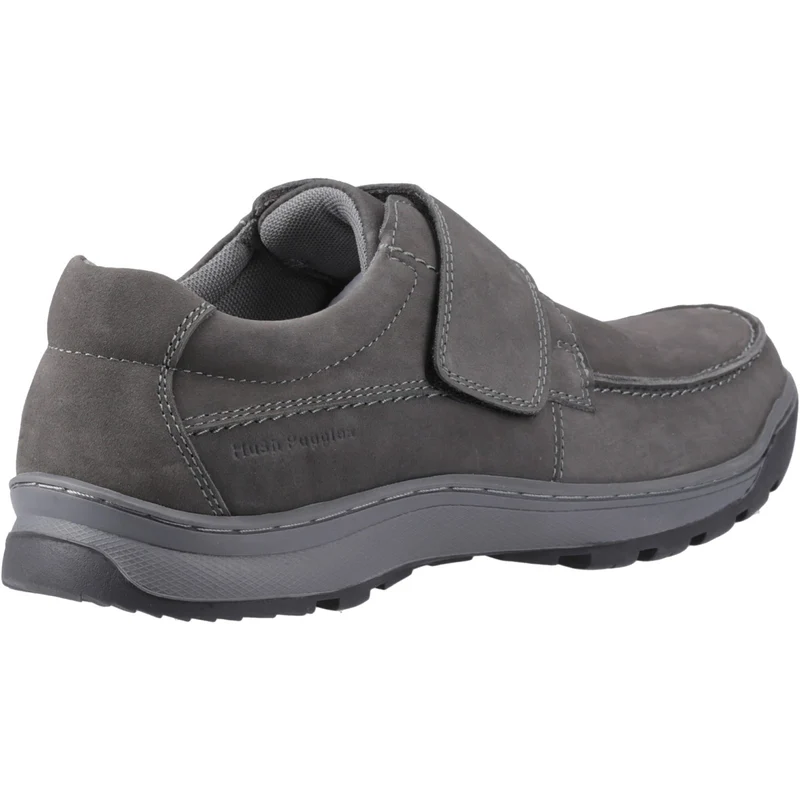 Hush Puppies Casper Classic Herrenschuhe mit Klettverschluss | Grau