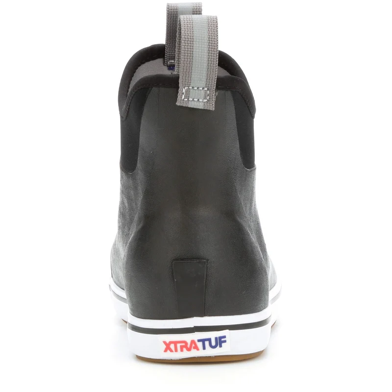 Xtratuf Herren-Ankle-Deckstiefel | Schwarz