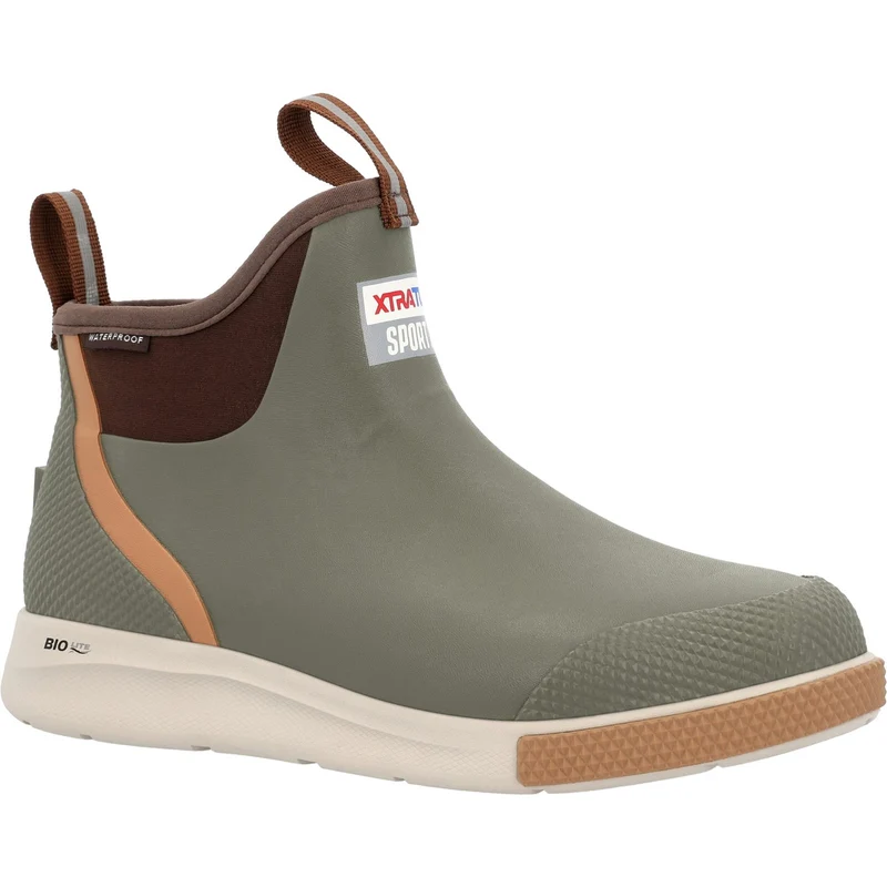 Xtratuf Herren-Ankle-Deckstiefel Sport | Oliv