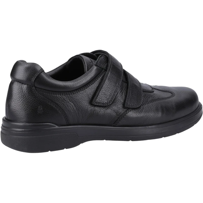 Hush Puppies Magnus Classic Herrenschuh mit Klettverschluss | Schwarz