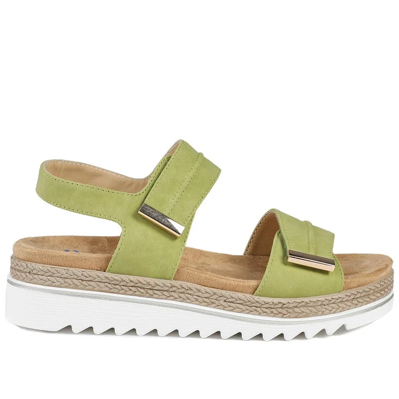 Dual Touch-Fastening Sandals - WBINS41055 / 327 235 - Green