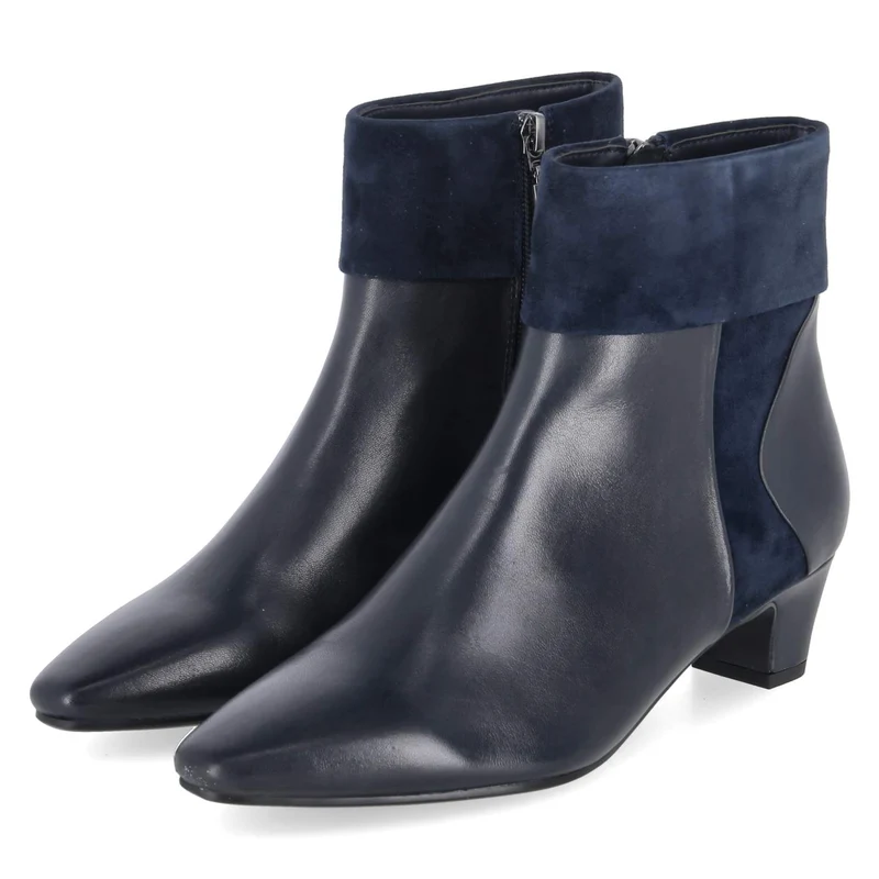 Ankle Boots Blau
