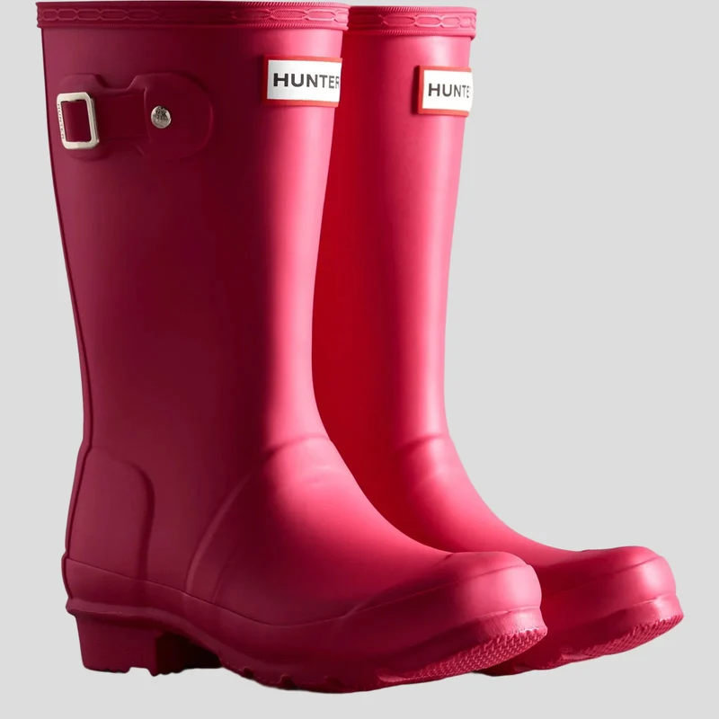 Hunter Kids Junior Originals Stiefel | Leuchtendes Rosa