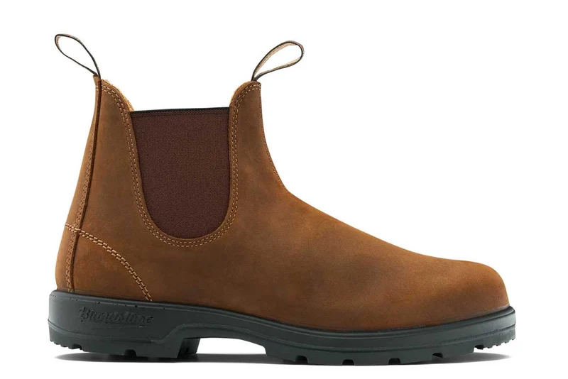 Blundstone Unisex 2544 Classics Geöltes Nubukleder Chelsea Stiefel | Teakholz
