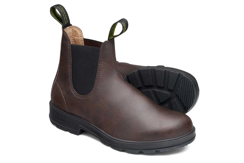 Blundstone Unisex 2116 Originals Vegan Chelsea Stiefel | Braun