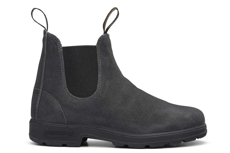 Blundstone Unisex 1910 Originals gewachstes Wildleder Chelsea Stiefel | Stahlgrau