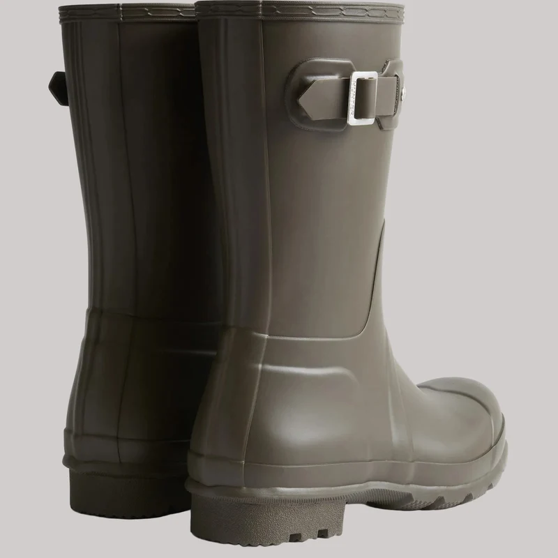 Hunter Originale Herren-Kurzgummistiefel | Schokoladenbraun