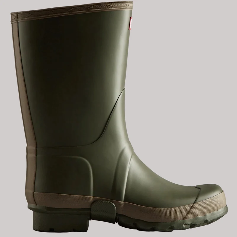 Hunter Herren-Gärtnerstiefel | Dunkelolivgrün