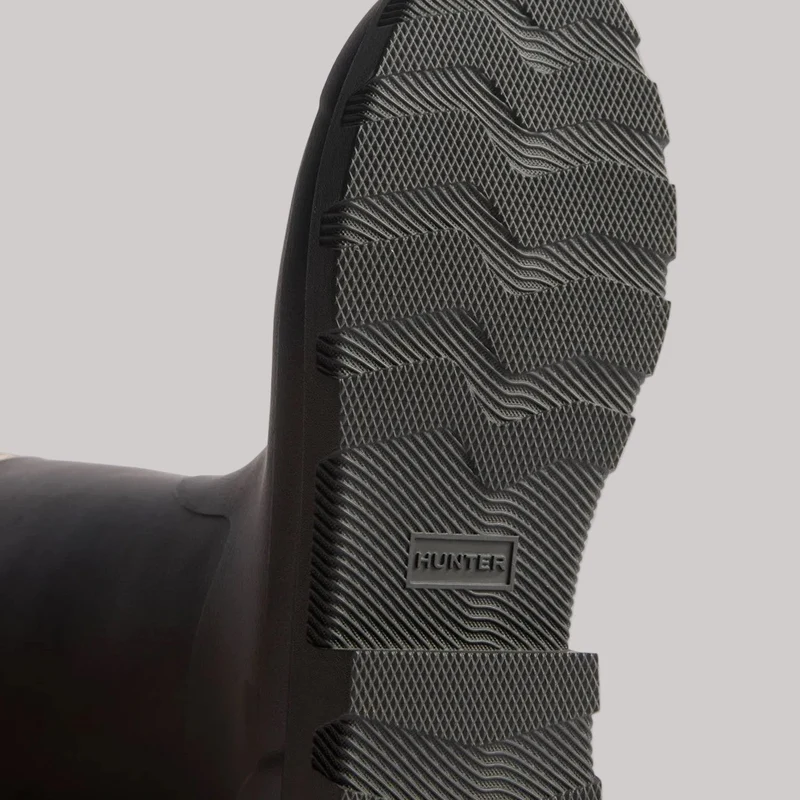 Hunter Herren-Stiefel Field Downpour, verstellbar, Schwarz
