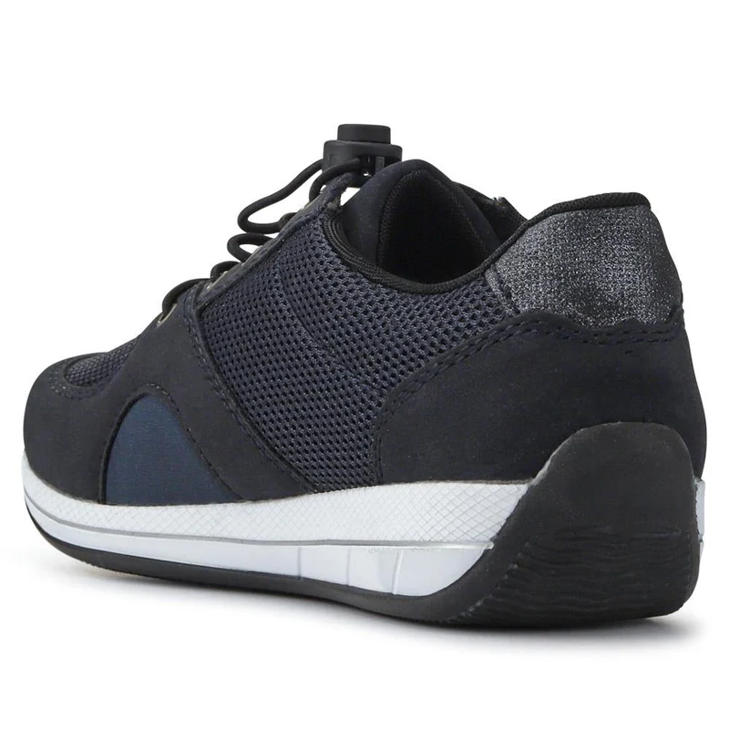 Wide-Fit Cushioning Trainers - RKR41516 / 326 832 - Navy