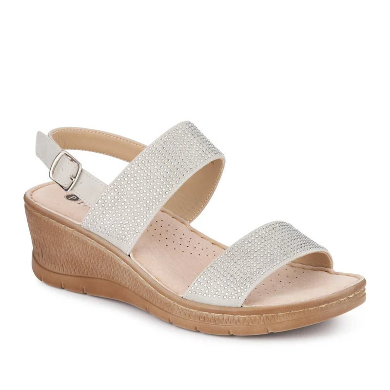 Buckle-Up Wedge Sandals - BAIZH41031 / 327 300
