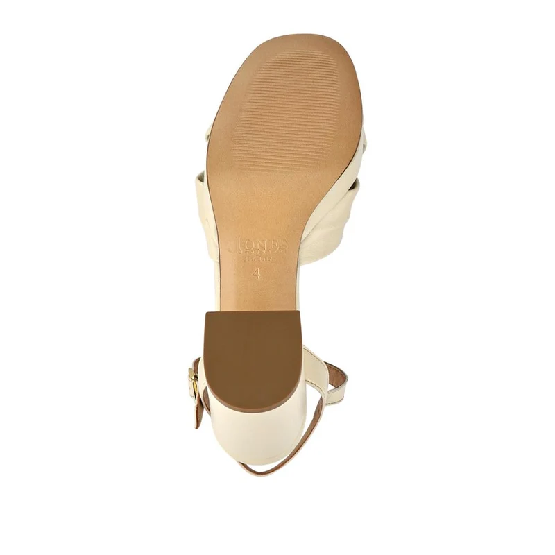 Imani Leather High Heel Shoes - IMANI / 327 789 - Cream